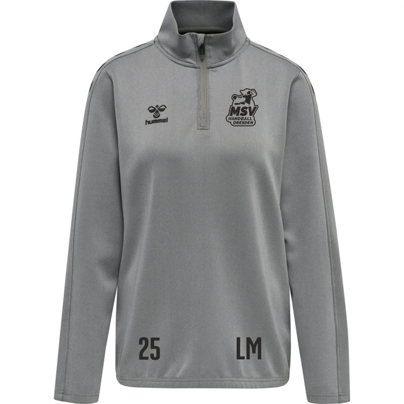 MSV Handball Dresden Trainingspullover (Half-Zip) Polyester Damen